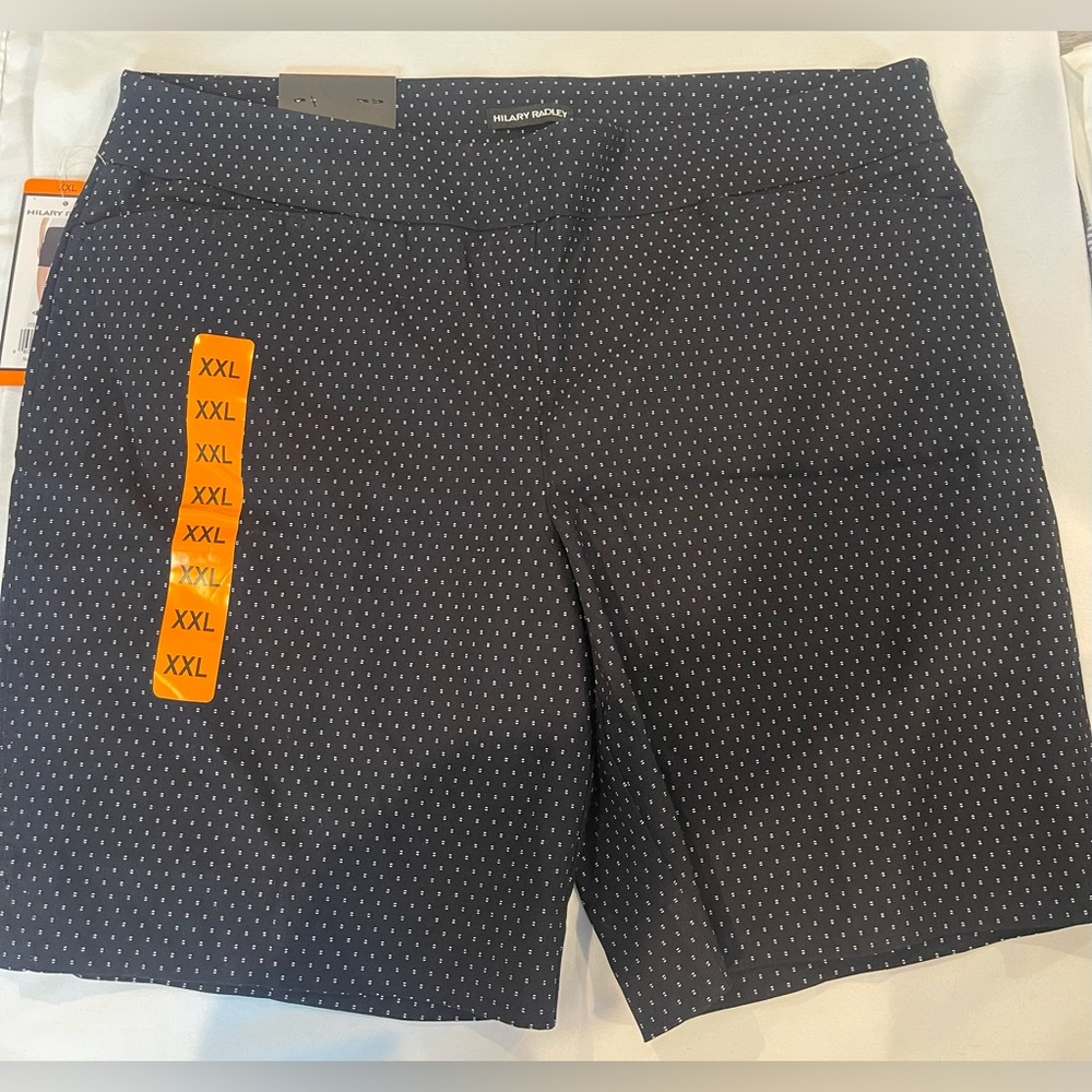 Hilary Radley - XXL - NWT - Bermuda shorts - Polka Dots